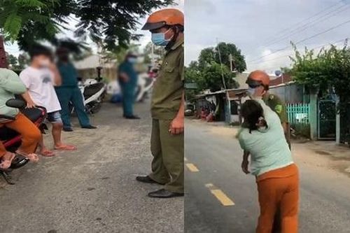 Chồng bị lập biên bản vì ra đường 'giải buồn', vợ chửi bới rồi đánh công an