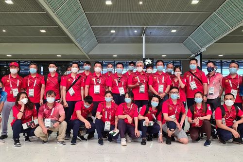 Olympic Tokyo 2020: Đoàn thể thao Việt Nam trở về nước