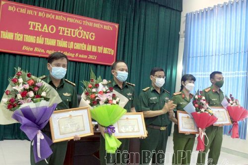 Khen thưởng lực lượng phá thành công Chuyên án ĐB721p