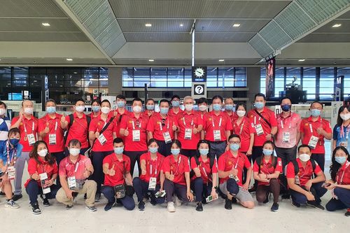 Đoàn thể thao Việt Nam về nước, chia tay Olympic Tokyo 2020