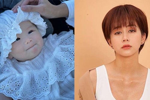 An Nguy khoe ảnh con gái xinh như thiên thần, ai xem cũng dự đoán lớn lên sẽ đẹp giống mẹ