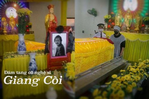 Đám tang cố nghệ sĩ Giang Còi: Các con bật khóc bên quan tài, không gian hiu quạnh đầy xót xa