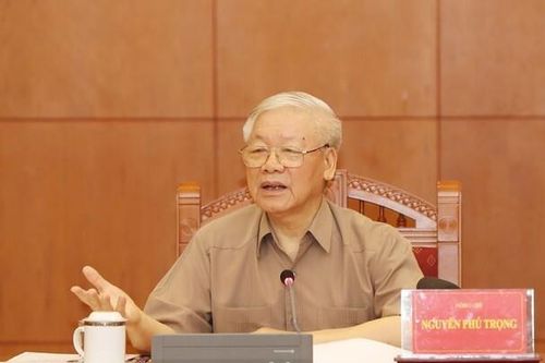 Tổng Bí thư Nguyễn Phú Trọng chủ trì họp Ban Chỉ đạo phòng, chống tham nhũng