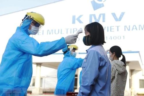Huyện Sóc Sơn: Kiểm soát phòng dịch Covid-19 nghiêm ngặt tại Khu công nghiệp Nội Bài