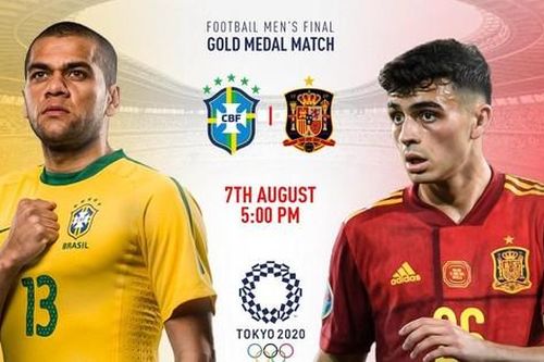Chung kết bóng đá nam Olympic Brazil vs Tây Ban Nha: Ngai vàng khó lật