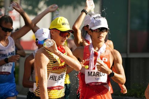 Bộ huy chương cuối cùng trong lịch sử môn đi bộ 50km nam tại Olympic