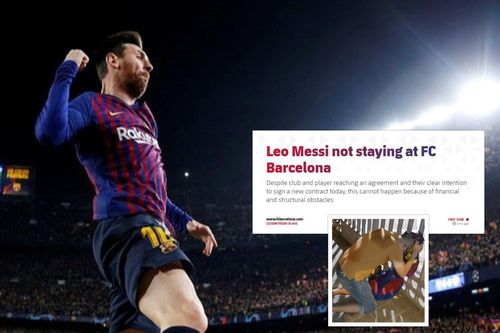 Messi rời Barcelona sau 21 năm gắn bó, ngày cổ động viên nhòe nước mắt
