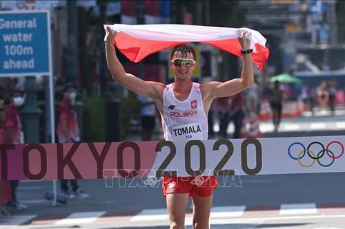 Olympic Tokyo 2020: VĐV Ba Lan giành HCV đi bộ 50 km của nam