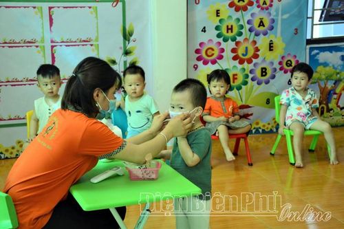Đảm bảo phòng, chống dịch tại cơ sở giáo dục mầm non ngoài công lập