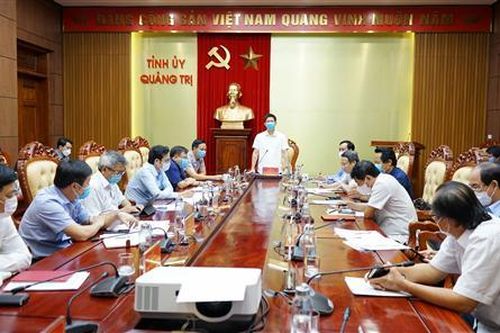 Thường trực Tỉnh ủy Quảng Trị nghe báo cáo tiến độ các quy hoạch trên địa bàn tỉnh