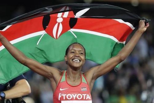 Nữ hoàng điền kinh Kenya phá kỷ lục Olympic tồn tại 33 năm