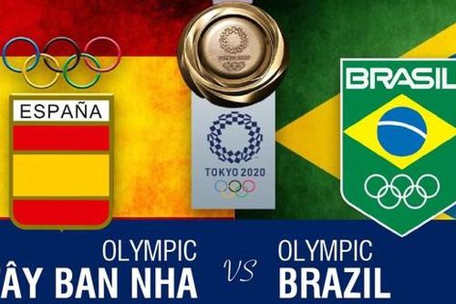 Tương quan chung kết bóng đá nam Olympic Tokyo: Brazil vs Tây Ban Nha