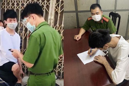 Nam thiếu niên xúc phạm Công an ở Hà Nội bị phạt hàng loạt lỗi