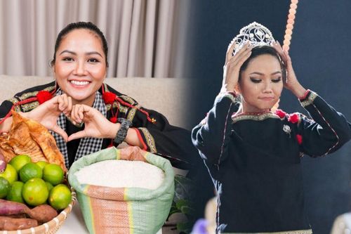 Shipper H'Hen Niê diện lại bộ thổ cẩm trứ danh, chốt đơn rào rào cho nông dân Đồng Tháp