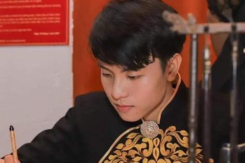 Những bức tranh độc đáo của 'Thuận thư pháp'