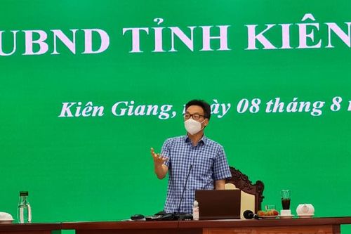 Phó Thủ tướng Vũ Đức Đam yêu cầu Kiên Giang tận dụng tối đa tuần giãn cách thứ tư