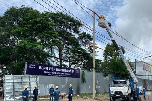 Khẩn trương cấp điện cho 3 trung tâm điều trị bệnh nhân COVID-19 tại TPHCM