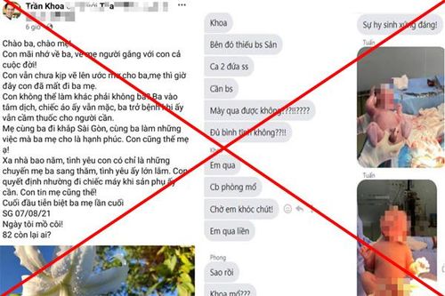 Sở Y tế TP.HCM: Chuyện bác sĩ rút máy thở của cha mẹ nhường cho sản phụ là hư cấu