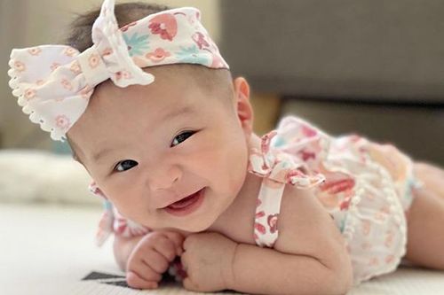 Con gái 5 tháng tuổi đáng yêu của An Nguy