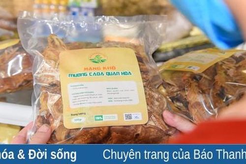 Đặc sản măng khô Mường Ca Da trở thành sản phẩm OCOP