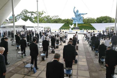 Nagasaki tưởng niệm 76 năm ngày hứng chịu bom nguyên tử