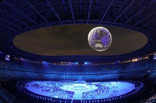 Hiệu ứng đặc biệt ở lễ bế mạc Olympic Tokyo 2020