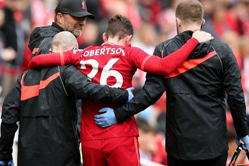 Liverpool 1-1 Bilbao: Andy Robertson chấn thương nặng, HLV Klopp đau đầu
