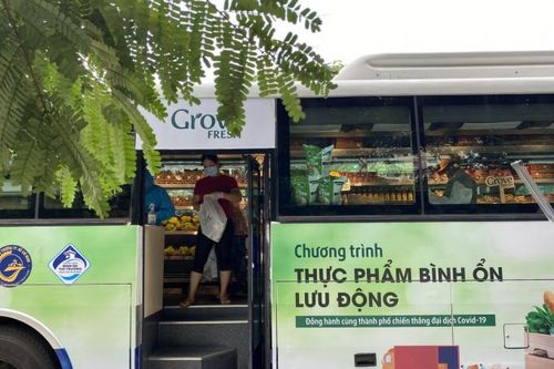 Chợ kiểu mới thời 'xã hội giãn cách'