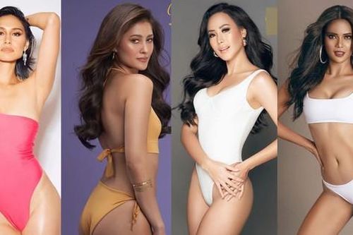 Thí sinh Hoa hậu Hoàn vũ Philippines lộ khuyết điểm cơ thể khi trình diễn áo tắm