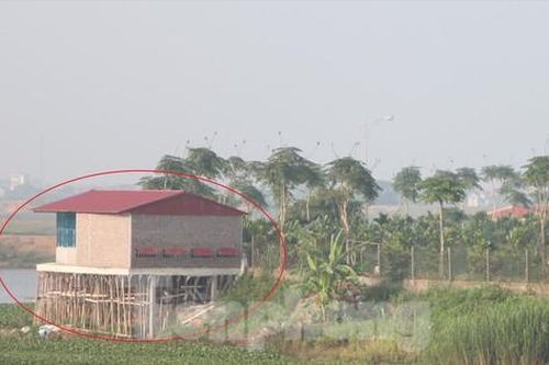 Xác minh nhà câu cá, uống cà phê có dấu hiệu lấn chiếm của Giám đốc Sở GTVT Bắc Giang