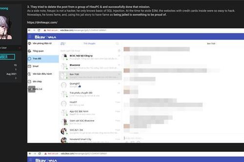 Khẳng định không phải nhân viên cũ, hacker tung ảnh chụp màn hình nghi là đoạn chat nội bộ của Bkav
