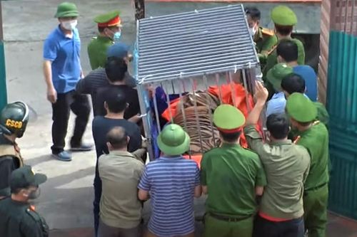 Gia đình một công an viên nuôi nhốt 3 con hổ