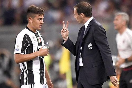 Juventus thua đậm ở cúp giao hữu: Chờ 'Dybala của Allegri'