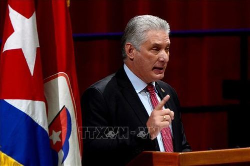 Chủ tịch Miguel Diaz-Canel tự hào về thành tích ấn tượng của Đoàn thế thao Cuba