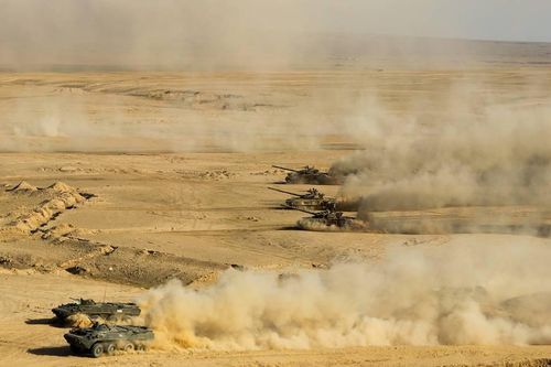Nga 'thử lửa' vũ khí mới khi tập trận gần biên giới Afghanistan