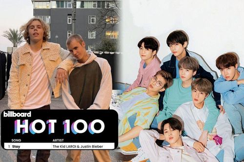 Butter của BTS chấm dứt chuỗi ngày no.1 Billboard Hot 100, Justin Bieber lội ngược dòng cùng Stay