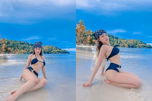 'Chóng mặt' vì Ngân 98 hóa nữ cướp biển mặc bikini tí hon nóng bỏng siêu cấp