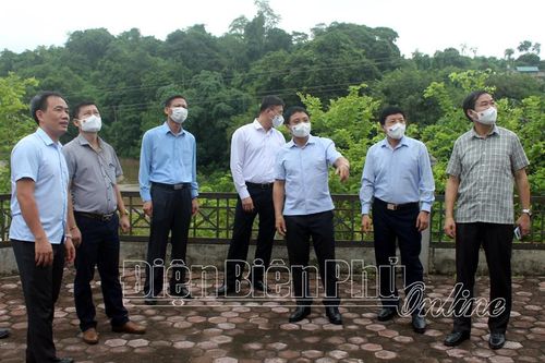 Bí thư Tỉnh ủy Nguyễn Văn Thắng làm việc tại huyện Điện Biên Đông