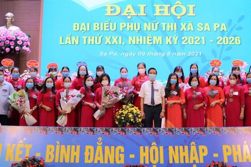 Đại hội đại biểu Phụ nữ thị xã Sa Pa lần thứ XXI, nhiệm kỳ 2021-2026