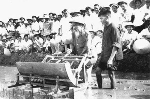 Bác Hồ với nhà nông