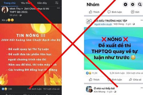 Bác bỏ nhiều tin đồn không căn cứ về kỳ thi tốt nghiệp THPT 2022