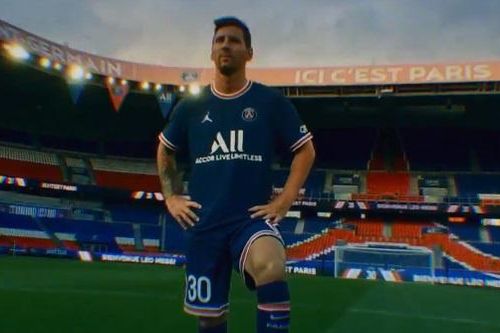 Số áo của Messi tại PSG