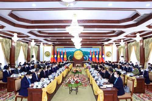 Những dấu ấn trong chuyến thăm CHDCND Lào của Chủ tịch nước Nguyễn Xuân Phúc