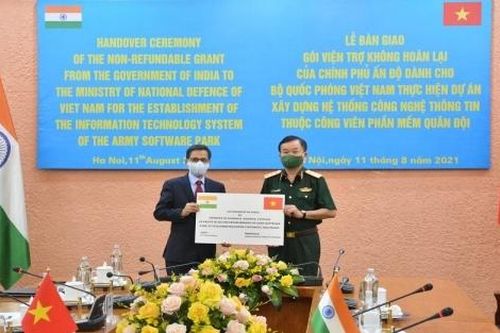 Ấn Độ hỗ trợ Việt Nam 1 triệu USD nâng cao năng lực quốc phòng và công nghệ thông tin