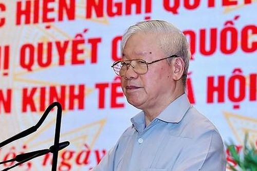 Tổng Bí thư Nguyễn Phú Trọng: Loại bỏ tư tưởng bàn lùi, 'phòng thủ', 'che chắn'