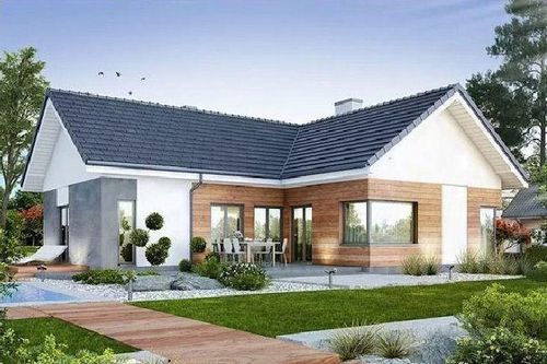 Những mẫu nhà cấp 4, 3 phòng ngủ được ưa chuộng hiện nay