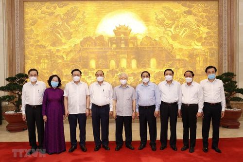 Tổng Bí thư dự Phiên họp đầu tiên của Chính phủ nhiệm kỳ 2021-2026