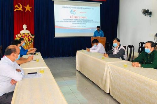 Thi đua cao điểm chào mừng 65 năm Ngày thành lập Hội LHTN Việt Nam