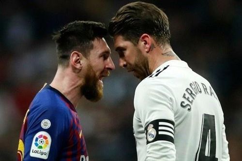 Ramos chào đón Messi tới PSG