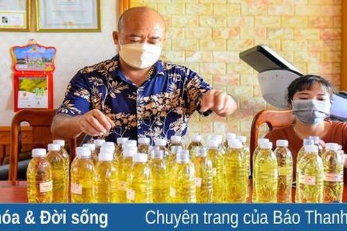 Làm 20.000 chai nước vối gửi tặng khu cách ly phòng chống COVID-19